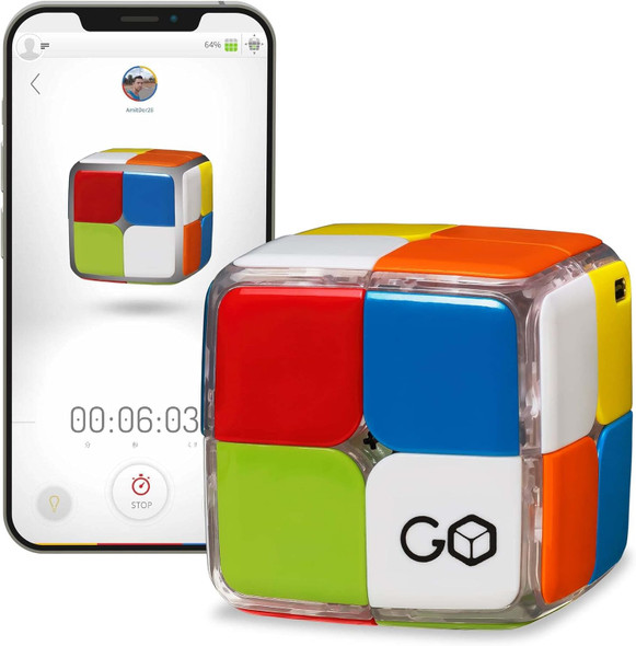 GocubeEdge The Connected Electronic Bluetooth Cube - Award-Winning 3x3 Magnetic Speed Cube - App Enabled Interactive Smart Cube - Best for Kids & Adults - STEM Brain Teaser Puzzles - App
B07W7TGWDR