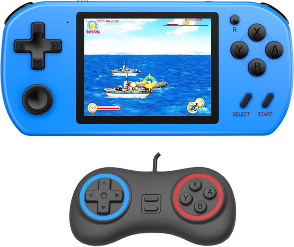 Great Boy Handheld Games for Kids Aldults with 270 Classic Retro Video Game 3.0'' Color Screen TV Output Rechargeable Arcade Gaming PlayerSupport 2 Players Gamepad Birthday Xmas (Black)
B0CJLV4CDW