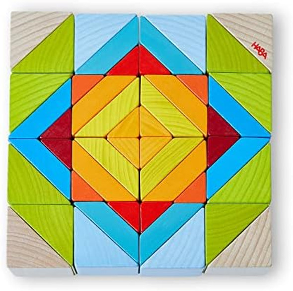 Haba Wooden Mosaic 3D Arranging Game – Colorful Building Blocks & Geometric Puzzle for Toddlers Montessori Toys for 3+ Year Old STEM Learning Toy with 48 Pieces & Pattern Cards Made in Germany
B08NDT3C9Z Haba Wooden Mosaic 3D Arranging Game – Colorful Building Blocks & Geometric Puzzle for Toddlers Montessori Toys for 3+ Year Old STEM Learning Toy with 48 Pieces & Pattern Cards Made in Germany
B08NDT3C9Z