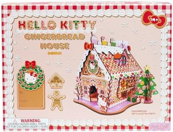 Hands Craft Hello Kitty Gingerbread House Kit – Wooden Holiday 3D Puzzle. DIY Christmas Craft Set Winter Home Decor Holiday Display Christmas Decoration and 3D Model for Ages 14 and Up
B0F3L75JDS Hands Craft Hello Kitty Gingerbread House Kit – Wooden Holiday 3D Puzzle. DIY Christmas Craft Set Winter Home Decor Holiday Display Christmas Decoration and 3D Model for Ages 14 and Up
B0F3L75JDS