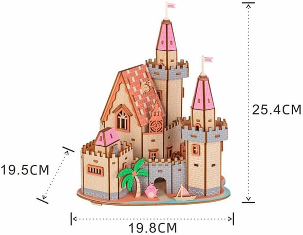 Hoyiki 3D Wooden Puzzles for AdultsDIY Wooden Adventure Castle Model Kit 192 Pcs 3D Puzzles for Adults Teens 14+Years Puzzle Enthusiasts
B0F431GYTX