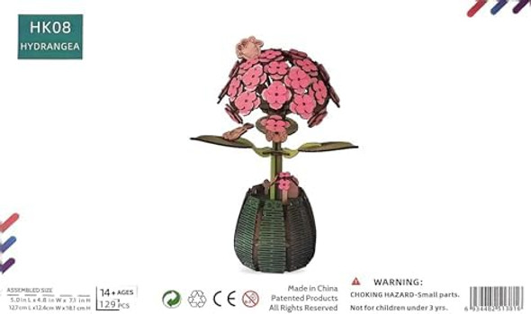 Hoyiki 3D Wooden Puzzle Flower for Adults 129Pcs DIY Hydrangea Tree Plants for Home Table Decor Creative Hydrangea Blossom Crafts Birthday Model Building Kits Toys
B0F43WC3KX Hoyiki 3D Wooden Puzzle Flower for Adults 129Pcs DIY Hydrangea Tree Plants for Home Table Decor Creative Hydrangea Blossom Crafts Birthday Model Building Kits Toys
B0F43WC3KX