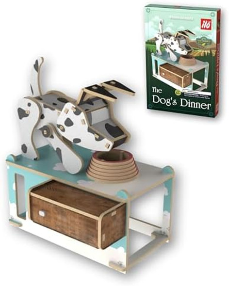 Ilo 3D Wooden Puzzles - DIY Mechanical Puzzle Model Kit for Adults & Teens Building Sets for Kids 14+ Educational STEM Brainteaser Craft Unique Idea & Décor Dog's Dinner
B0CQZKRY77