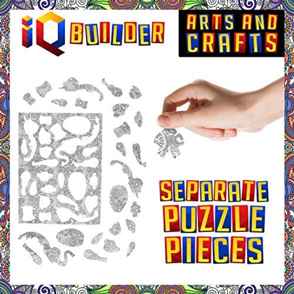 Iq Builder Arts and Crafts for Girls Age 12 Year Old and UP 3D Art Coloring Painting Animal Puzzle Set Fun Creative DIY Toys Family Craft KIT with Supplies Best Toy for Kids
B074K7CSR5