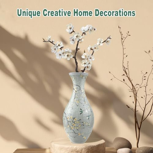 Iselyn 3D Puzzle Vase for Adults 160 Pieces Plastic DIY Unique Puzzle Flower Vase Crafts for Adults House Warming Birthday s for Flower Arrangements and Home Decor (Flowers and Birds)
B0FGJHS7TT Iselyn 3D Puzzle Vase for Adults 160 Pieces Plastic DIY Unique Puzzle Flower Vase Crafts for Adults House Warming Birthday s for Flower Arrangements and Home Decor (Flowers and Birds)
B0FGJHS7TT
