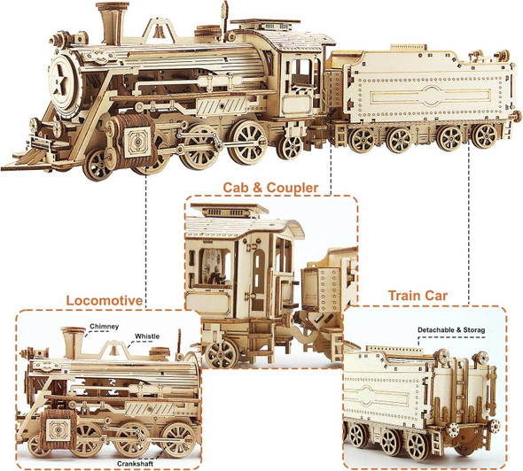 Kaptein 3D Wooden Puzzles for Adults & Teens – DIY Mechanical Train Model Kit to Build – Brain Teaser Craft – Birthday s & Desk Decor
B0FG83XCR6 Kaptein 3D Wooden Puzzles for Adults & Teens – DIY Mechanical Train Model Kit to Build – Brain Teaser Craft – Birthday s & Desk Decor
B0FG83XCR6