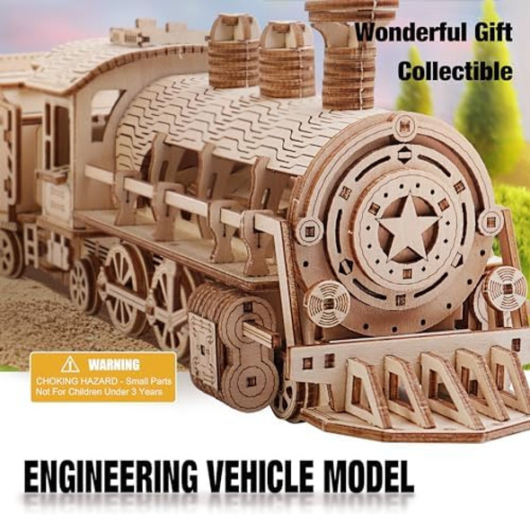 Kwasvlya 3D Wooden Puzzles Wooden Puzzles Train for Adults and Teens Educational Brain Teaser Assembly 3D Model Trains s for Christmas/Birthday(Luxury Steam Train)
B0DD7WLCTS Kwasvlya 3D Wooden Puzzles Wooden Puzzles Train for Adults and Teens Educational Brain Teaser Assembly 3D Model Trains s for Christmas/Birthday(Luxury Steam Train)
B0DD7WLCTS