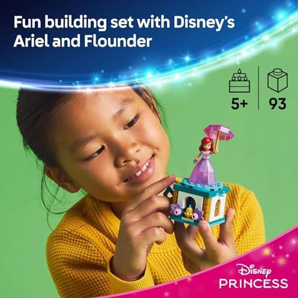 Lego Disney Princess Twirling Ariel Toy - Building Toy for Kids Girls and Boys Ages 5+ - Little Mermaid Toy for Fans of Movie - Ariel Doll Idea for Birthdays - 43259
B0DJ19X85X Lego Disney Princess Twirling Ariel Toy - Building Toy for Kids Girls and Boys Ages 5+ - Little Mermaid Toy for Fans of Movie - Ariel Doll Idea for Birthdays - 43259
B0DJ19X85X