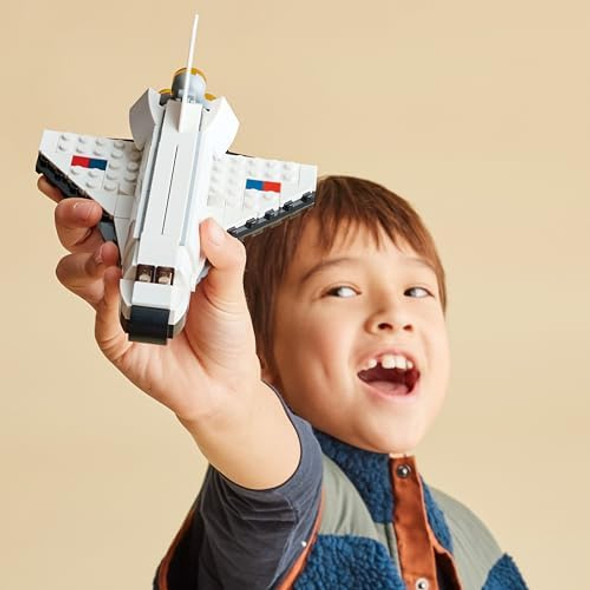 Lego Creator 3 in 1 Space Shuttle Toys - Space Toys Building Set for Boys & Girls Ages 6+ - Option to Build 2 Spaceships or Astronaut - Educational for Kids Birthday & Holidays - 31134
B0BLJ4FDT4