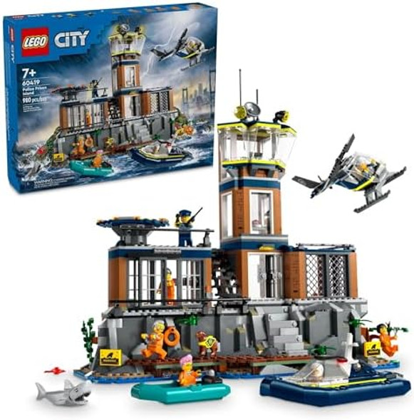 Lego City Police Prison Island Toy Building Set Birthday for Boys and Girls Ages 7 Plus Imaginative Play Helicopter Toy Boat Toy and Dinghy 7 Minifigures with Dog and Shark Toy 60419
B0CGY4XCS8 Lego City Police Prison Island Toy Building Set Birthday for Boys and Girls Ages 7 Plus Imaginative Play Helicopter Toy Boat Toy and Dinghy 7 Minifigures with Dog and Shark Toy 60419
B0CGY4XCS8
