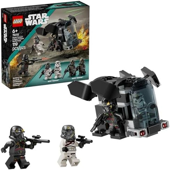Lego Star Wars Death Trooper & Night Trooper Battle Pack Kids Toy - Building Set for Pretend Play - Ahsoka Series Model Kit for Boys and Girls Ages 6+ - Birthday Idea for Movie Fans -75412
B0DRW3KMXK Lego Star Wars Death Trooper & Night Trooper Battle Pack Kids Toy - Building Set for Pretend Play - Ahsoka Series Model Kit for Boys and Girls Ages 6+ - Birthday Idea for Movie Fans -75412
B0DRW3KMXK