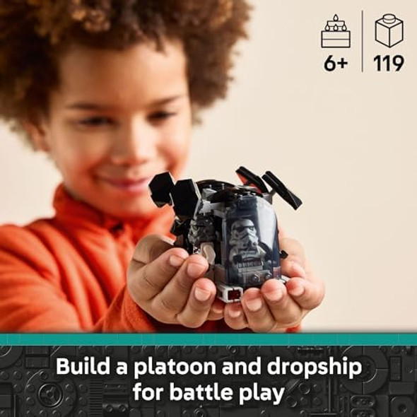 Lego Star Wars Death Trooper & Night Trooper Battle Pack Kids Toy - Building Set for Pretend Play - Ahsoka Series Model Kit for Boys and Girls Ages 6+ - Birthday Idea for Movie Fans -75412
B0DRW3KMXK Lego Star Wars Death Trooper & Night Trooper Battle Pack Kids Toy - Building Set for Pretend Play - Ahsoka Series Model Kit for Boys and Girls Ages 6+ - Birthday Idea for Movie Fans -75412
B0DRW3KMXK