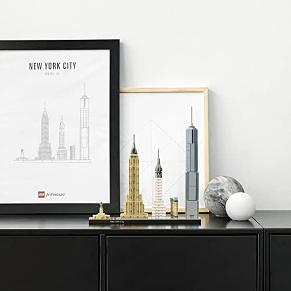 Lego Architecture York City Model Kit - Bedroom or Office Decor for Kids & Adults Ages 12+ - Building Blocks to Display - NYC & Souvenir Ideas - 21028
B017B19DOY Lego Architecture York City Model Kit - Bedroom or Office Decor for Kids & Adults Ages 12+ - Building Blocks to Display - NYC & Souvenir Ideas - 21028
B017B19DOY