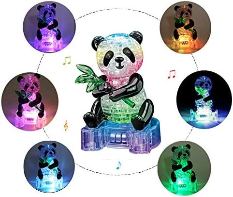Little Bado Puzzles for Adults DIY 3D Crystal Puzzles Panda 3D Puzzle Plastic Home Decoration Birthday Valentines Toy for Children Kids Age 6 7 9 10 11 12 Years Old Adult Crystal Puzzles
B07MNN26MK