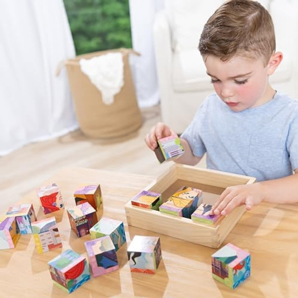 Melissa & Doug Disney Princess Wooden Toy Cube Puzzle Blocks for Boys and for Girls 3+ - FSC 
B0DV2316MT Melissa & Doug Disney Princess Wooden Toy Cube Puzzle Blocks for Boys and for Girls 3+ - FSC 
B0DV2316MT