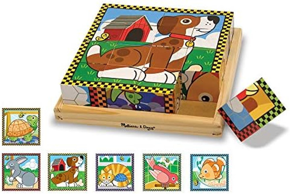 Melissa & Doug Pets Wooden Cube Puzzle With Storage Tray (16 pcs)
B000FULOBE Melissa & Doug Pets Wooden Cube Puzzle With Storage Tray (16 pcs)
B000FULOBE