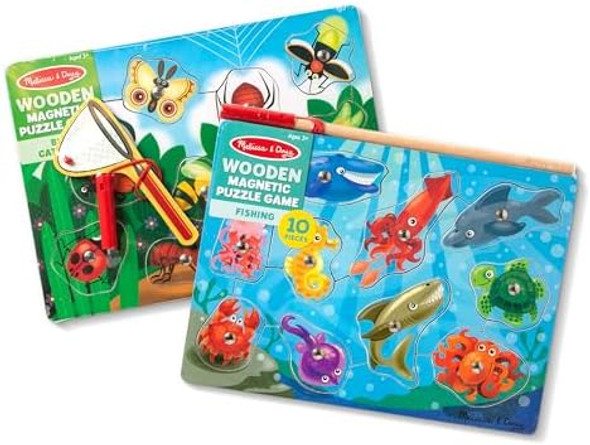 Melissa & Doug Magnetic Wooden Puzzle Game Set: Fishing and Bug Catching
B005N548KK Melissa & Doug Magnetic Wooden Puzzle Game Set: Fishing and Bug Catching
B005N548KK