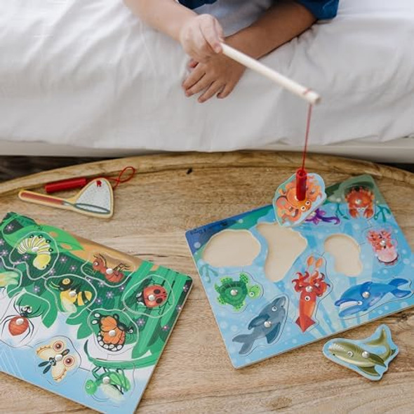 Melissa & Doug Magnetic Wooden Puzzle Game Set: Fishing and Bug Catching
B005N548KK Melissa & Doug Magnetic Wooden Puzzle Game Set: Fishing and Bug Catching
B005N548KK