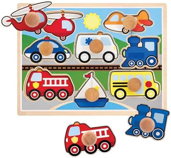 Melissa & Doug Vehicles Jumbo Knob Wooden Puzzle (8 pcs)
B00HEZ08LU Melissa & Doug Vehicles Jumbo Knob Wooden Puzzle (8 pcs)
B00HEZ08LU