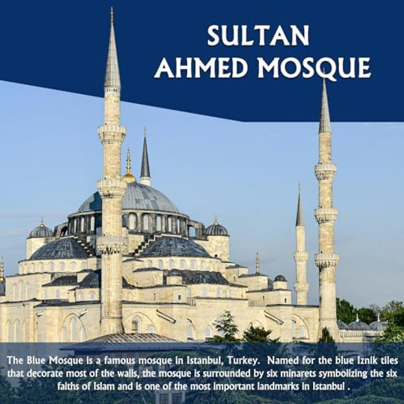 Microworld 3D Metal Puzzle Turkey Blue Mosque Architecture Metal Model Kits 3D Puzzles for Adults DIY Building Model Brain Teaser Toys for Teens (Sultan Ahmed Mosque)
B07GFGYMBD