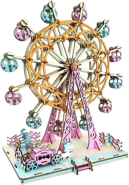 Minmuyuan 3D Adult and Children's Wooden Puzzle 3D Puzzle 3D Camping car Wooden Puzzle Model Manual Assembly Hands-on Practice of Thinking DIY Home Decoration (Camping car (red))
B0FHFVM9WD