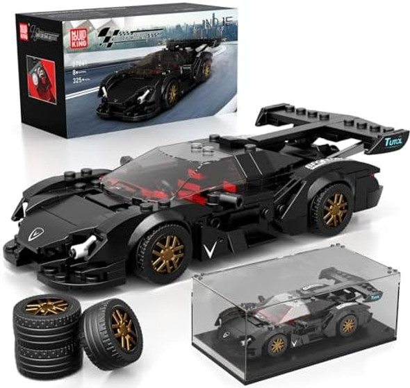Mould King Speed Champion Car Toy Building Block Sports Car Model Building Set with Display Casefor Boy 8+ Construction Toy Racing Kit for Adults
B0F7LP3K8T