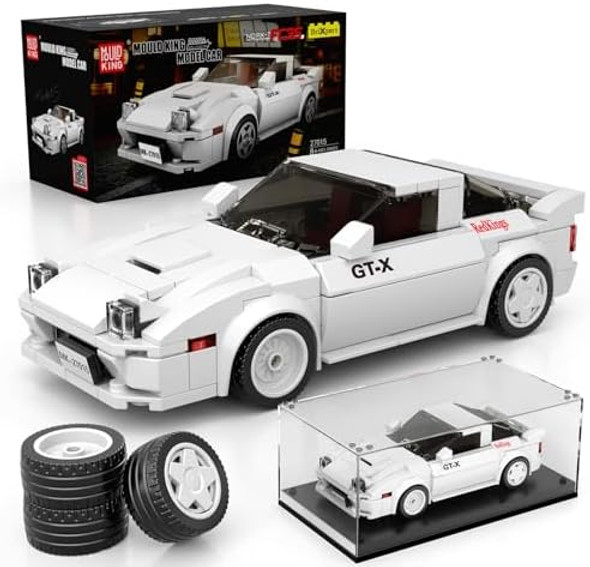 Mould King Speed Champion Car Toy Building Block with Display Case Sports Car Model Building Set for Boy 8+ Construction Toy Racing Kit for Adults
B0F7LPG6T8