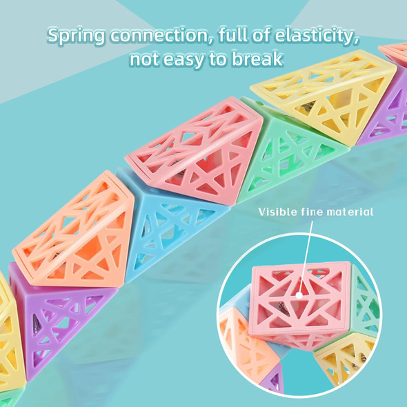 Moyu Block Fidget Snake Cube Puzzles Twist Toys Triangle Snake Fidget Toy Ball for Kids Sensory Toy Brain Teaser Quiet Fidget Toys for Kids 6-12 Adults Magic Snake Cube(36 Blocks)
B0CPP3JRHZ Moyu Block Fidget Snake Cube Puzzles Twist Toys Triangle Snake Fidget Toy Ball for Kids Sensory Toy Brain Teaser Quiet Fidget Toys for Kids 6-12 Adults Magic Snake Cube(36 Blocks)
B0CPP3JRHZ