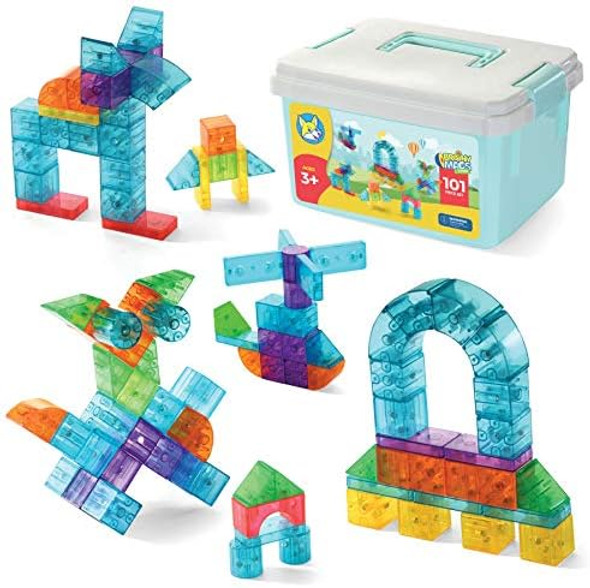 Play Brainy 101 Pieces Magnetic Cubes for Kids - 3D Building Blocks Set with Transparent Blocks in Varying Shapes and Colors - STEM-Approved Learning Toys for Kids Ages 3 and Up - Storage Box Included
B08WLGW8ZP Play Brainy 101 Pieces Magnetic Cubes for Kids - 3D Building Blocks Set with Transparent Blocks in Varying Shapes and Colors - STEM-Approved Learning Toys for Kids Ages 3 and Up - Storage Box Included
B08WLGW8ZP