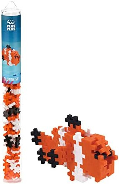 Plus Plus 3D Puzzle Building Block Set 70 Mini Interlocking Pieces Fun STEM Toys for Kids - Clownfish Mini Maker Tube
B01MUII6Y4