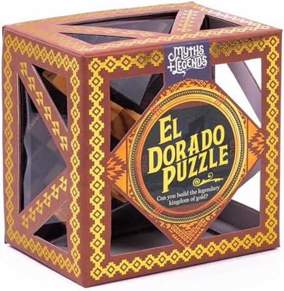 Professor Puzzle: El Dorado Puzzle - 3D Wooden Brainteaser Rebuild The Legendary Kingdom of Gold Block Configuration Myths & Legends Collection
B0F6VJFB9N