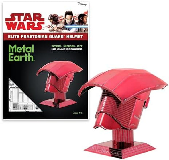Professor Puzzle Metal Earth Star Wars Elite Praetorian Guard Helmet 3D Metal Model Kit No Glue Needed Ages 14+ Detailed Etched Steel Sheets Collectible Enthusiast Figurine Moderate Level Build for Fans
B07G3MY1GY