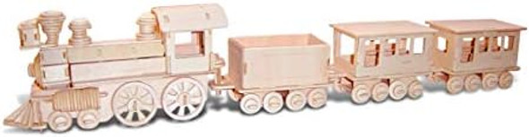 Puzzled 3D Puzzle Train Wood Craft Construction Model Kit Fun Unique & Educational DIY Wooden Toy Assemble Unfinished Craft Hobby Classic Train Puzzle to Build & Paint for Decoration 233 Pieces Pack
B000X62JR8