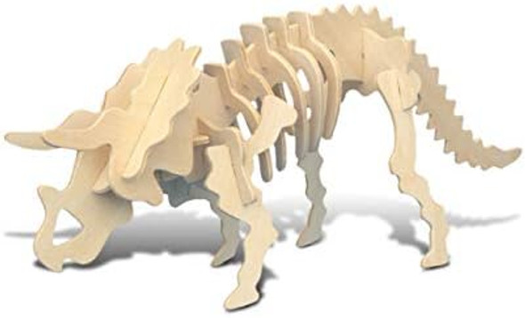 Puzzled 3D Puzzle Triceratops Dinosaur Wood Craft Construction Model Kit Fun & Educational DIY Wooden Toy Assemble Dino Model Unfinished Craft Hobby Puzzle to Build & Paint for Decoration 17pc Pack
B00AQWKFGG