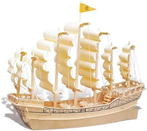 Puzzled 3D Puzzle Ancient Sailboat Wood Craft Construction Model Kit Unique & Educational DIY Wooden Toy Assemble Model Unfinished Crafting Hobby Boat Puzzle 91 Pieces
B000US7LLI Puzzled 3D Puzzle Ancient Sailboat Wood Craft Construction Model Kit Unique & Educational DIY Wooden Toy Assemble Model Unfinished Crafting Hobby Boat Puzzle 91 Pieces
B000US7LLI