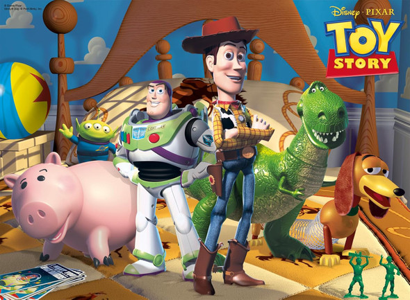 Ravensburger - Disney Pixar Toy Story - 100 Piece Jigsaw Puzzle - Favorite Cast from The Movie - Bright Image of Woody & Friends - Premium Quality - Ideal - Screen- Fun - Children Age 6+
B003DK8SLW Ravensburger - Disney Pixar Toy Story - 100 Piece Jigsaw Puzzle - Favorite Cast from The Movie - Bright Image of Woody & Friends - Premium Quality - Ideal - Screen- Fun - Children Age 6+
B003DK8SLW