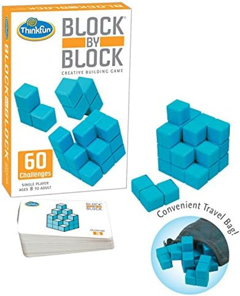 Ravensburger ThinkFun Block by Block - Engaging 3D Puzzle Game Enhances Architectural Skills Mind Teaser for Ages 8 and Up Travel-Friendly with Game-Go Storage Bag
B00000IRTH