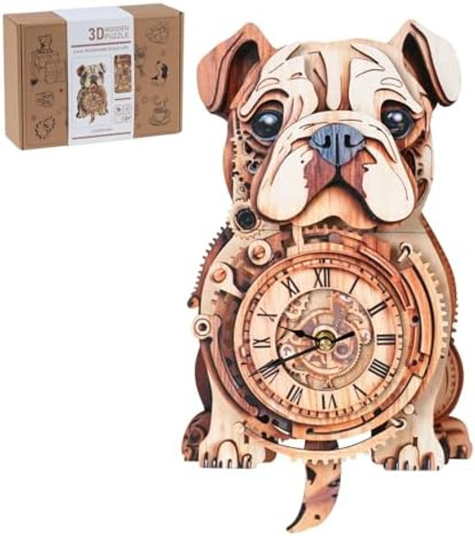 Rnfiow 3D Wooden Puzzles for Adults 3D Puzzles Bulldog Clock(with Pendulum) 32Pcs Beginners Wooden Puzzle for Adults Teens Home Wall Decor for Women Men
B0F91D7MR7 Rnfiow 3D Wooden Puzzles for Adults 3D Puzzles Bulldog Clock(with Pendulum) 32Pcs Beginners Wooden Puzzle for Adults Teens Home Wall Decor for Women Men
B0F91D7MR7