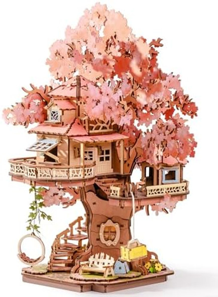 RobotimeDIY Miniature House Kits for Adults 3D Wooden Puzzles for Teenager Japanese Cherry Blossom Tree Sakura Bonsai Plants for Birthday s and Hobbies (Sakura Tree House)
B0FDPY15H5 RobotimeDIY Miniature House Kits for Adults 3D Wooden Puzzles for Teenager Japanese Cherry Blossom Tree Sakura Bonsai Plants for Birthday s and Hobbies (Sakura Tree House)
B0FDPY15H5