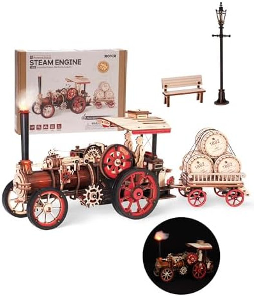 Rokr 3D Puzzle for Adults Steam Engine Tractor Locomotive Electric Model Kits LKA01+Marble Spaceport LGC01
B0D4DFHP7C Rokr 3D Puzzle for Adults Steam Engine Tractor Locomotive Electric Model Kits LKA01+Marble Spaceport LGC01
B0D4DFHP7C