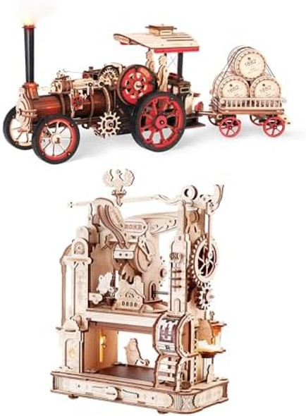 Rokr 3D Puzzle for Adults Printing Press+Steam Engine Tractor Locomotive Model LK602+LKA01
B0D17NDDJJ Rokr 3D Puzzle for Adults Printing Press+Steam Engine Tractor Locomotive Model LK602+LKA01
B0D17NDDJJ