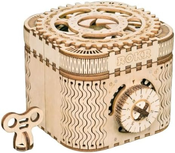 Rokr 3D Wooden Puzzle Mechanical Treasure Box Model DIY Brain Teaser Projects for Adult Kid Age 14+
B07G2F7DCH Rokr 3D Wooden Puzzle Mechanical Treasure Box Model DIY Brain Teaser Projects for Adult Kid Age 14+
B07G2F7DCH