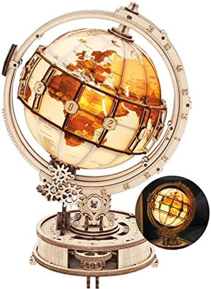 Rokr 3D Wooden Puzzles for Adults Illuminated Globe with Stand 180pcs 3D Puzzles Built-in LED Model Kit Hobby s for Adults/Teens Home Decor
B095Y7RXL5