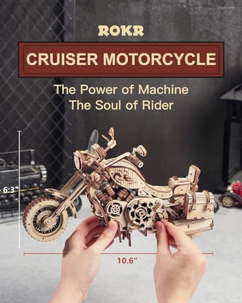 Rokr 3D Wooden Motorcycle Puzzle-1:8 Scale Wood Model Motorcycle Kits to Build for Adults
B09HB7RDPC Rokr 3D Wooden Motorcycle Puzzle-1:8 Scale Wood Model Motorcycle Kits to Build for Adults
B09HB7RDPC