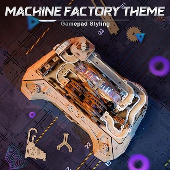 Rokr 3D Wooden Puzzles for Adults Miniature Marble Run Building ToysDIY Pinball Machine Model Kits-Gear Ball Challenge EGC01
B0FC6NQNS7 Rokr 3D Wooden Puzzles for Adults Miniature Marble Run Building ToysDIY Pinball Machine Model Kits-Gear Ball Challenge EGC01
B0FC6NQNS7