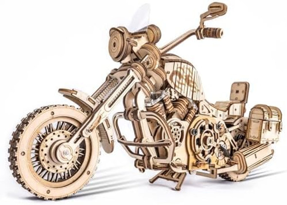 Rokr 3D Wooden Puzzles for Adults 1:8 Scale Motorcycle Model Car Kits to Build - DIY Wood Craft Hobbies for Adults/Men/Women Cool s for Teens/Dad/Mom
B09FNSM6S1