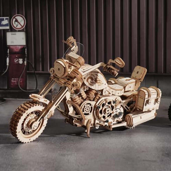Rokr 3D Wooden Puzzles for Adults 1:8 Scale Motorcycle Model Car Kits to Build - DIY Wood Craft Hobbies for Adults/Men/Women Cool s for Teens/Dad/Mom
B09FNSM6S1