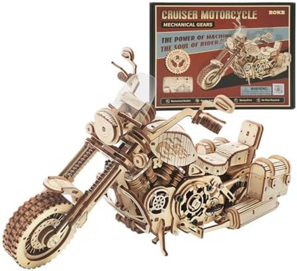 Rokr 3D Wooden Puzzles Motorcycle Mechanical Model Kit for Adults and Teens to Build Christmas/Birthday 
B09BD47Y5T Rokr 3D Wooden Puzzles Motorcycle Mechanical Model Kit for Adults and Teens to Build Christmas/Birthday 
B09BD47Y5T