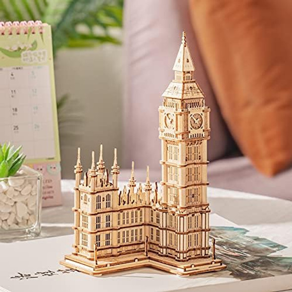 Rolife 3D Wooden Puzzles for Adults Kids Big Ben -220 Pieces 3D Puzzle Wood London Architecture Model Craft Kits Birthday for Teens/Adults Desk Decor
B099RV38HR