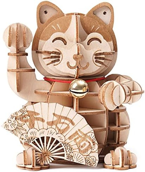 Rolife 3D Wooden Puzzles Lucky Cat DIY Wood Craft Model Kit for Teens&Adult to Build
B092LFD36L Rolife 3D Wooden Puzzles Lucky Cat DIY Wood Craft Model Kit for Teens&Adult to Build
B092LFD36L